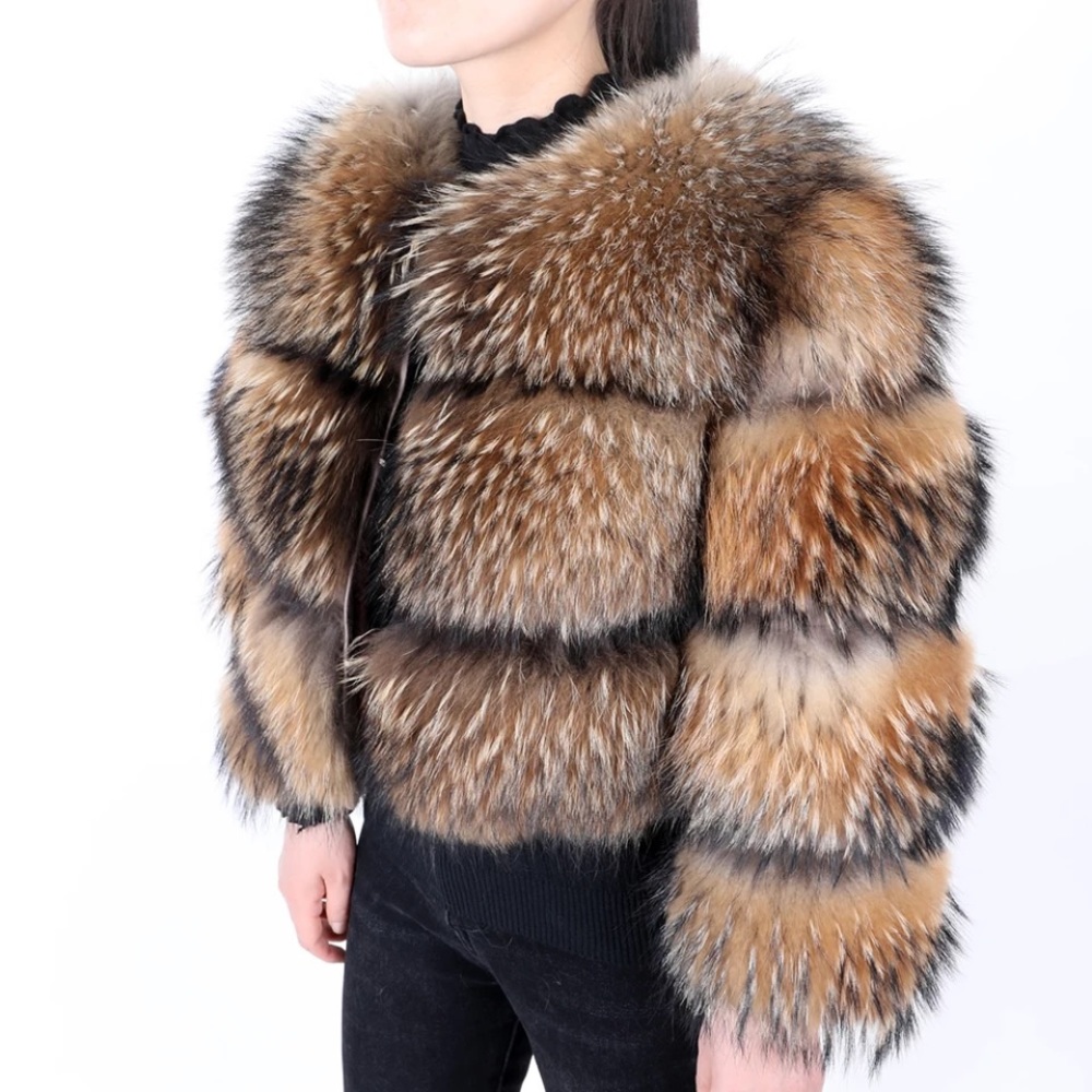 Real fox fur jacket - Picture 10 of 15